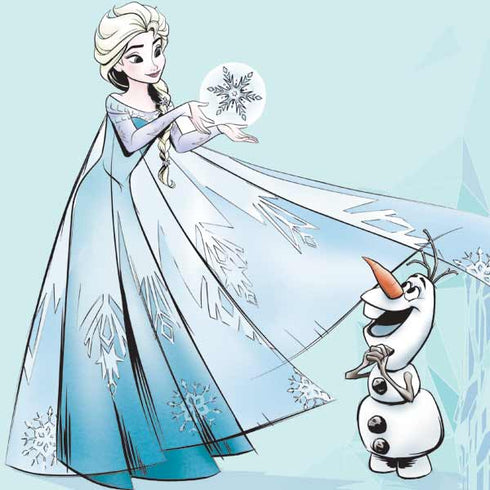 Disney Frozen Elsa and Olaf Art Wii Remote Controller Skin